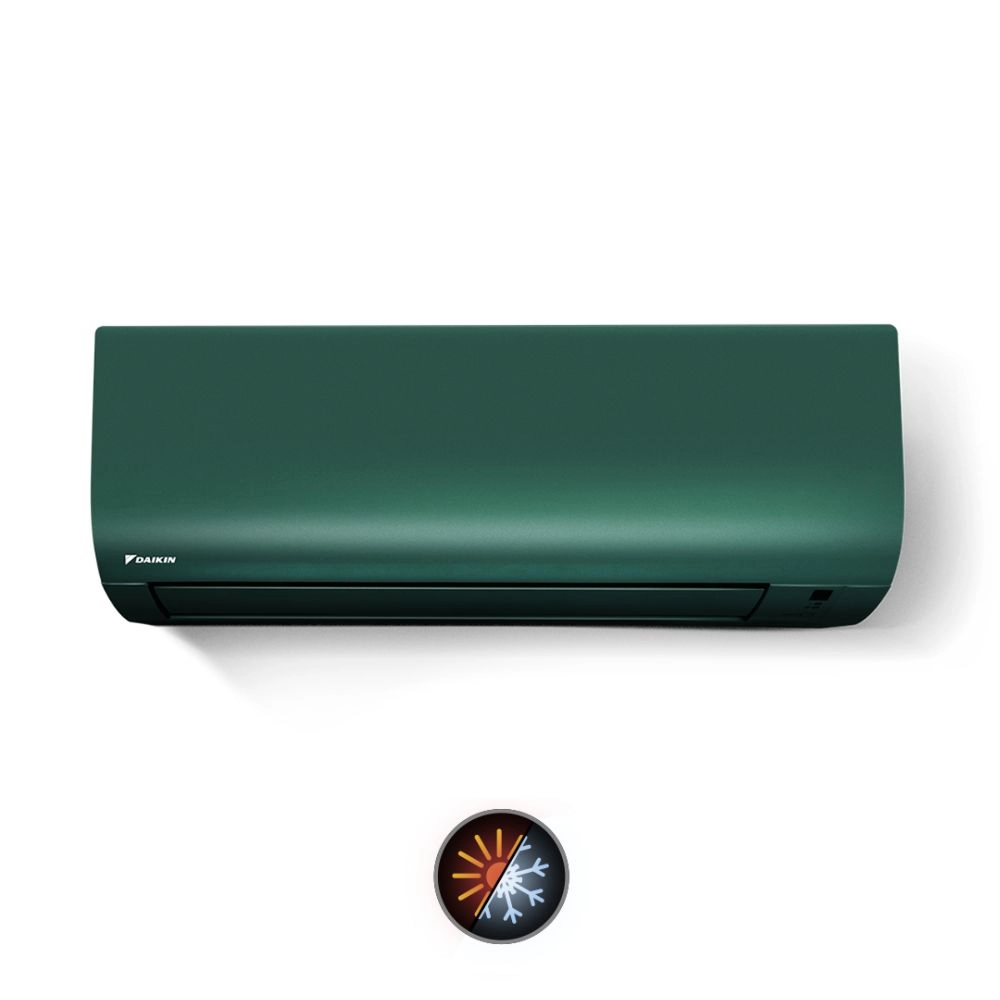 ar-condicionado-24000-btus-inverter-daikin-ecoswing-smart-gold-icolor-verde-evaporadora-quente-frio