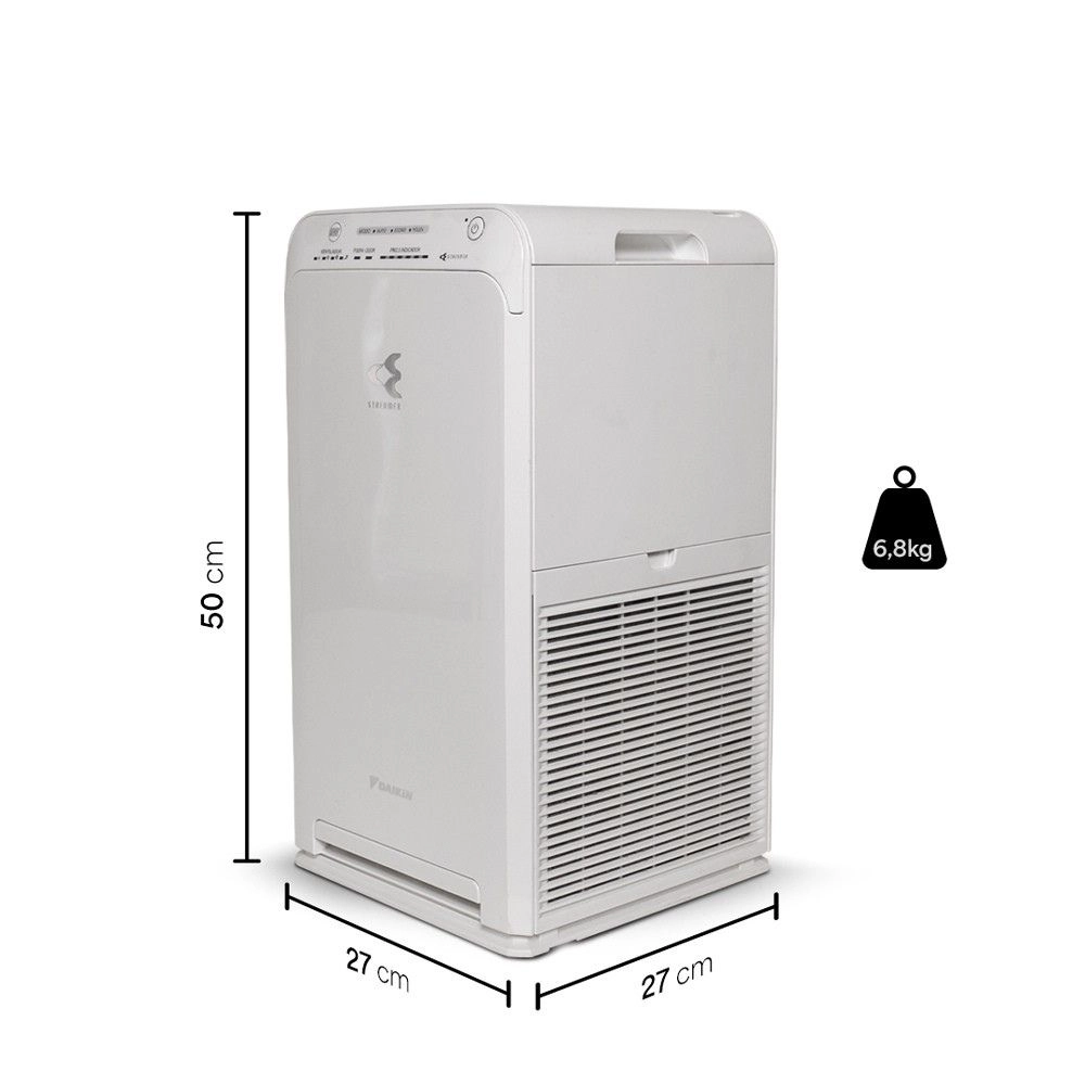  Purificador de Ar Streamer Daikin MC40 127V medidas