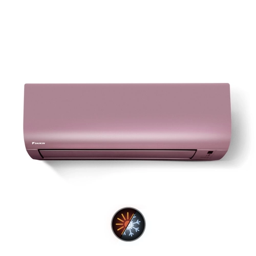 Ar Condicionado 12000 Btus Inverter Daikin Ecoswing Smart Gold Icolor Rosa Quente Frio 220V