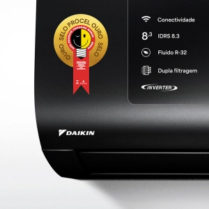 Ar Condicionado 12000 Btus Inverter Daikin Ecoswing Smart Gold Icolor Preto Quente Frio 220V