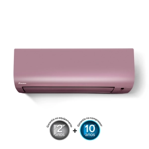 Ar Condicionado 24000 Btus Inverter Daikin Ecoswing Smart Gold Icolor Rosa Quente Frio 220V